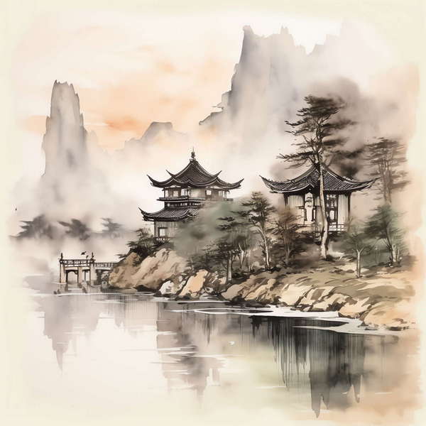 图片[2]-全球设计案例智能库_OJBKAI.COM水墨画Midjourney灵感图库-_设计智库－全球设计案例智能库_OJBKAI.COM-全球设计案例智能库_OJBKAI.COM设计智库