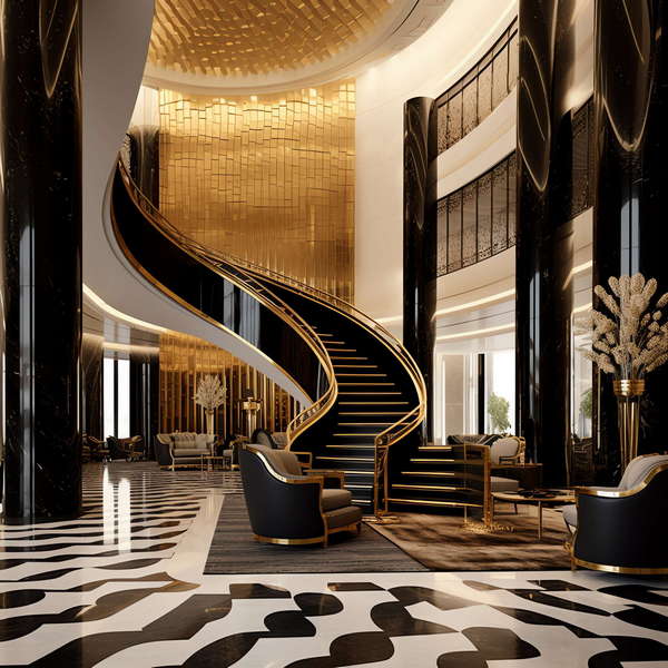图片[9]-全球设计案例智能库_OJBKAI.COM酒店前卫时尚现代楼梯Midjourney灵感图库-_设计智库－全球设计案例智能库_OJBKAI.COM-全球设计案例智能库_OJBKAI.COM设计智库