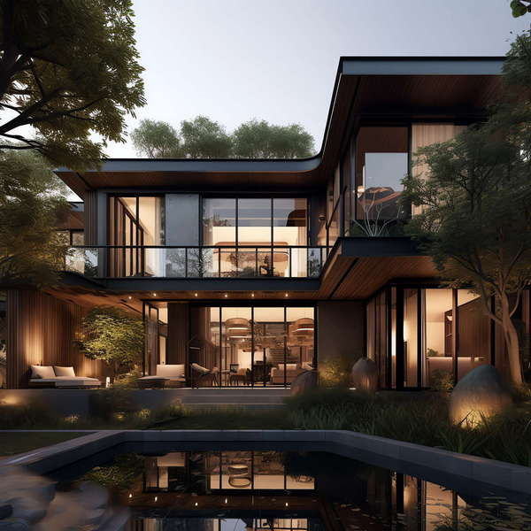 图片[13]-全球设计案例智能库_OJBKAI.COM中式别墅外观Midjourney灵感图库-_设计智库－全球设计案例智能库_OJBKAI.COM-全球设计案例智能库_OJBKAI.COM设计智库