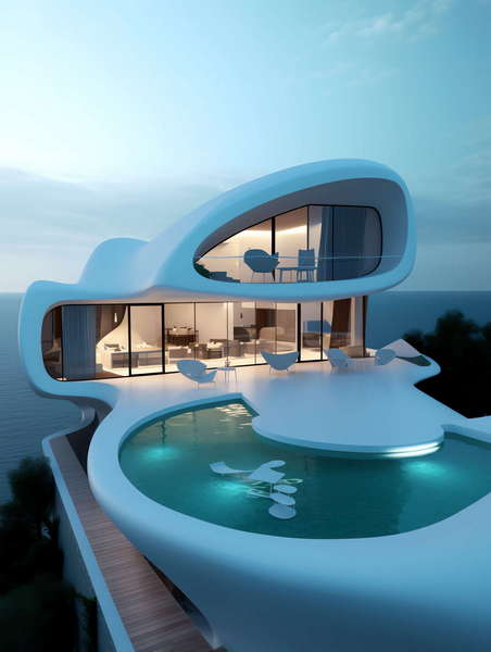 图片[19]-全球设计案例智能库_OJBKAI.COM泳池别墅外观未来科技感Midjourney灵感图库-_设计智库－全球设计案例智能库_OJBKAI.COM-全球设计案例智能库_OJBKAI.COM设计智库