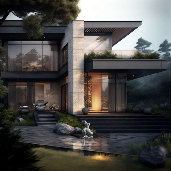 图片[17]-全球设计案例智能库_OJBKAI.COM现代别墅外观Midjourney灵感图库-_设计智库－全球设计案例智能库_OJBKAI.COM-全球设计案例智能库_OJBKAI.COM设计智库