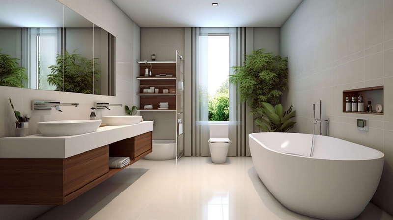 图片[5]-全球设计案例智能库_OJBKAI.COM现代家装卫生间带浴缸Midjourney灵感图库-_设计智库－全球设计案例智能库_OJBKAI.COM-全球设计案例智能库_OJBKAI.COM设计智库