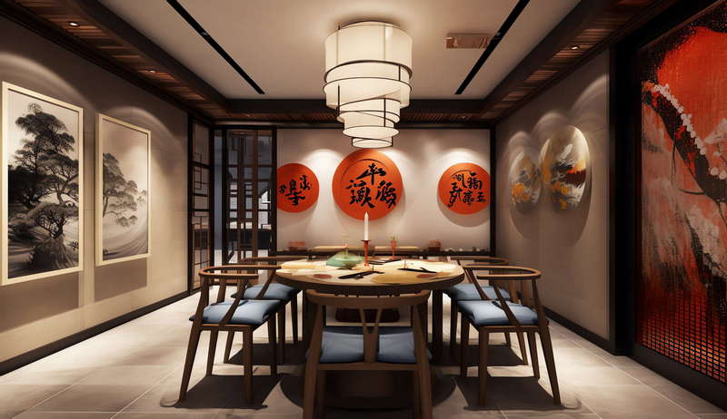 图片[19]-全球设计案例智能库_OJBKAI.COM新中式餐饮空间Midjourney灵感图库-_设计智库－全球设计案例智能库_OJBKAI.COM-全球设计案例智能库_OJBKAI.COM设计智库