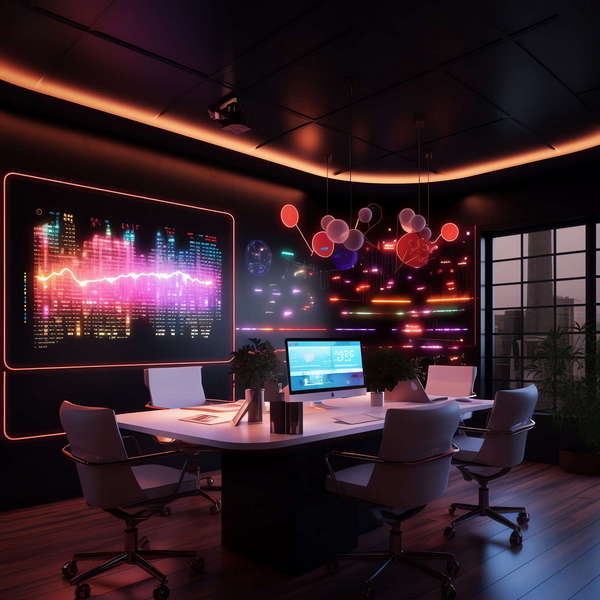 图片[8]-全球设计案例智能库_OJBKAI.COM赛博朋克风霓虹灯设计公共办公区域Midjourney灵感图库-_设计智库－全球设计案例智能库_OJBKAI.COM-全球设计案例智能库_OJBKAI.COM设计智库