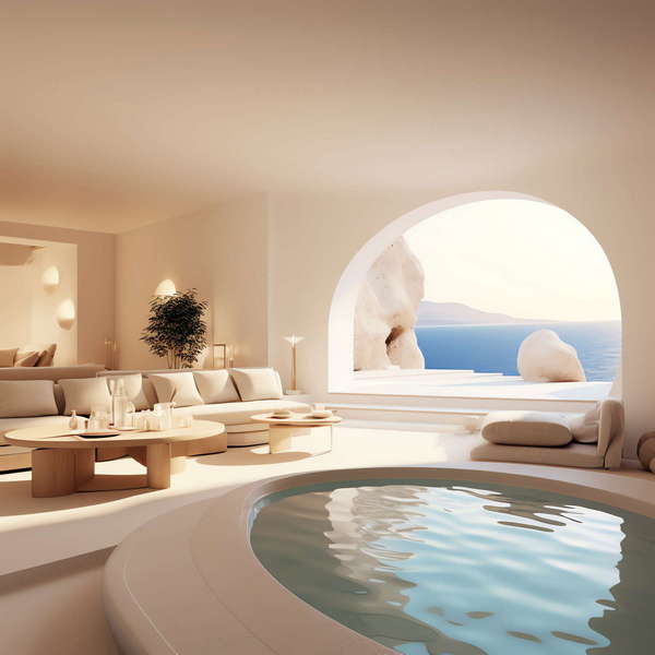 图片[31]-全球设计案例智能库_OJBKAI.COM地中海风格酒店民宿休闲公区Midjourney灵感图库-_设计智库－全球设计案例智能库_OJBKAI.COM-全球设计案例智能库_OJBKAI.COM设计智库