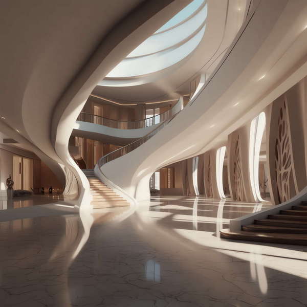 图片[17]-全球设计案例智能库_OJBKAI.COM现代风格白色楼梯Midjourney灵感图库-_设计智库－全球设计案例智能库_OJBKAI.COM-全球设计案例智能库_OJBKAI.COM设计智库