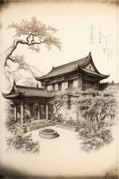 图片[7]-全球设计案例智能库_OJBKAI.COM古建设计手稿Midjourney灵感图库-_设计智库－全球设计案例智能库_OJBKAI.COM-全球设计案例智能库_OJBKAI.COM设计智库