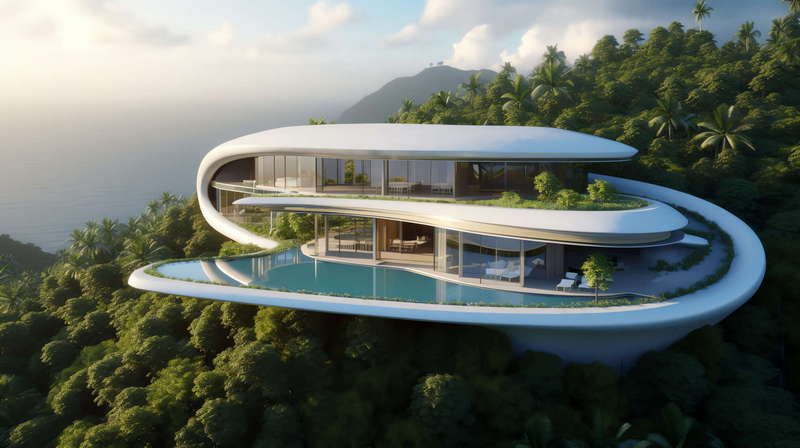 图片[17]-全球设计案例智能库_OJBKAI.COM泳池别墅外观未来科技感Midjourney灵感图库-_设计智库－全球设计案例智能库_OJBKAI.COM-全球设计案例智能库_OJBKAI.COM设计智库