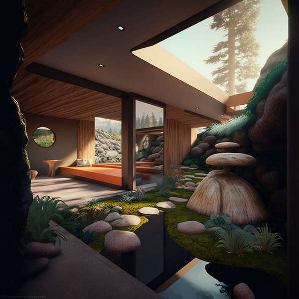 森林主题Midjourney灵感图库-_设计智库－全球设计案例智能库_OJBKAI.COM-全球设计案例智能库_OJBKAI.COM设计智库