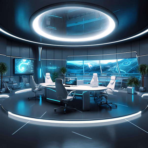 图片[2]-全球设计案例智能库_OJBKAI.COM科幻，未来，办公空间Midjourney灵感图库-_设计智库－全球设计案例智能库_OJBKAI.COM-全球设计案例智能库_OJBKAI.COM设计智库