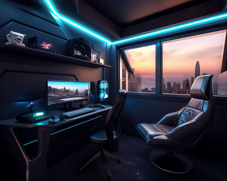 图片[8]-全球设计案例智能库_OJBKAI.COM赛博朋克风霓虹灯设计独立办公室_Midjourney灵感图库-_设计智库－全球设计案例智能库_OJBKAI.COM-全球设计案例智能库_OJBKAI.COM设计智库