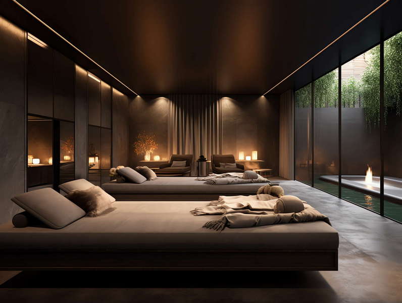 图片[2]-全球设计案例智能库_OJBKAI.COM原木休闲SPA_Midjourney灵感图库-设计智库－全球设计案例智能库_OJBKAI.COM-全球设计案例智能库_OJBKAI.COM设计智库