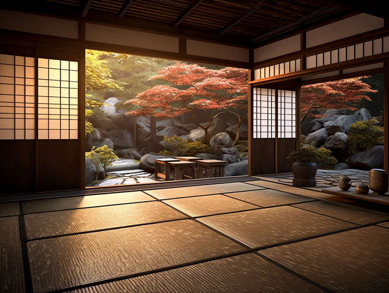 图片[6]-全球设计案例智能库_OJBKAI.COM别墅庭院日式枯山水Midjourney灵感图库-_设计智库－全球设计案例智能库_OJBKAI.COM-全球设计案例智能库_OJBKAI.COM设计智库