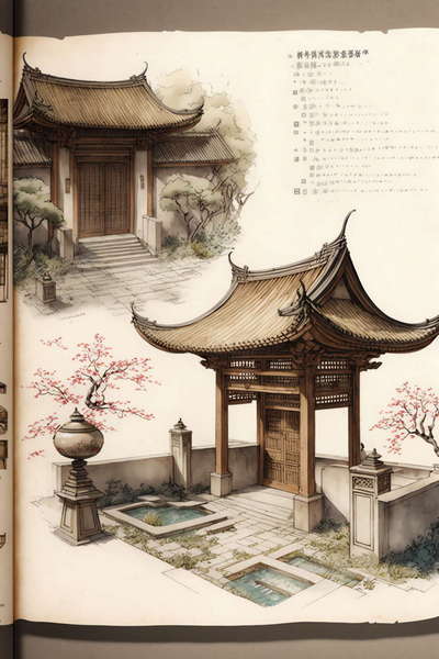 图片[15]-全球设计案例智能库_OJBKAI.COM中式古建筑效果图Midjourney灵感图库-_设计智库－全球设计案例智能库_OJBKAI.COM-全球设计案例智能库_OJBKAI.COM设计智库