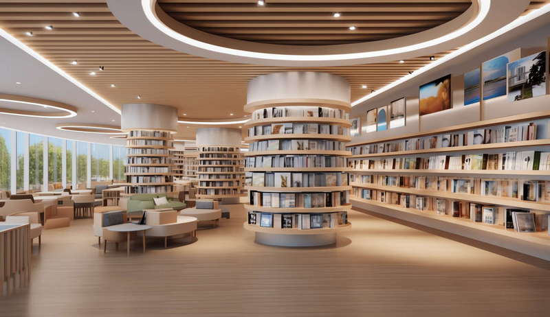 图片[7]-全球设计案例智能库_OJBKAI.COM原木艺术图书馆书店Midjourney灵感图库-_设计智库－全球设计案例智能库_OJBKAI.COM-全球设计案例智能库_OJBKAI.COM设计智库