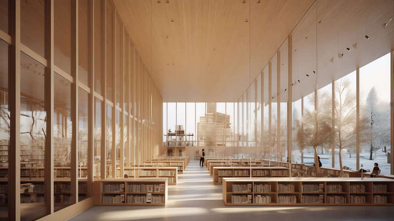 图片[13]-全球设计案例智能库_OJBKAI.COM原木艺术风图书馆书店_Midjourney灵感图库-_设计智库－全球设计案例智能库_OJBKAI.COM-全球设计案例智能库_OJBKAI.COM设计智库