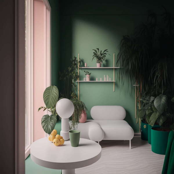 彩虹色彩的泳池Midjourney灵感图库-_设计智库－全球设计案例智能库_OJBKAI.COM-全球设计案例智能库_OJBKAI.COM设计智库