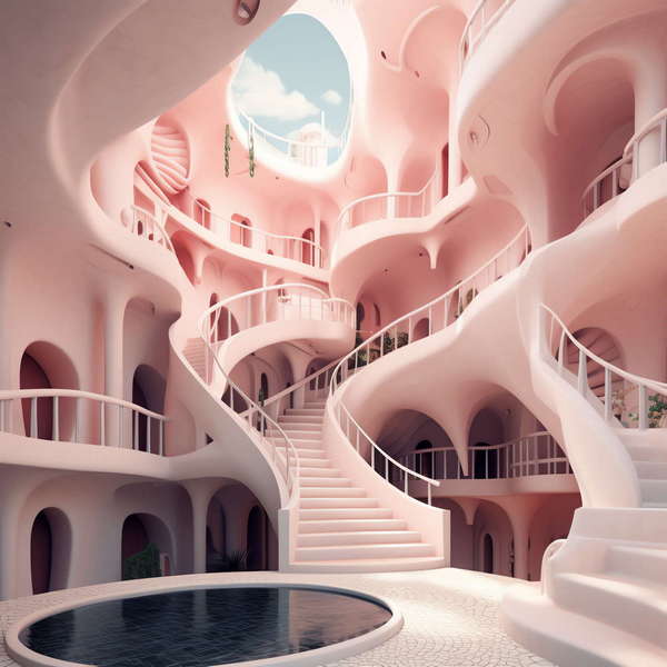 图片[7]-全球设计案例智能库_OJBKAI.COM色彩艺术楼梯Midjourney灵感图库-_设计智库－全球设计案例智能库_OJBKAI.COM-全球设计案例智能库_OJBKAI.COM设计智库