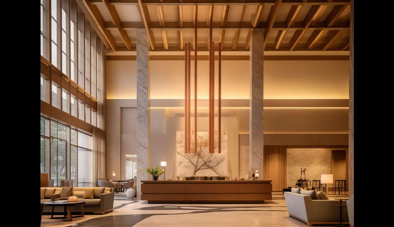 图片[34]-全球设计案例智能库_OJBKAI.COM低调奢华酒店大堂Midjourney灵感图库-_设计智库－全球设计案例智能库_OJBKAI.COM-全球设计案例智能库_OJBKAI.COM设计智库