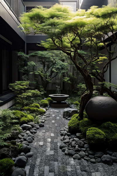 图片[29]-全球设计案例智能库_OJBKAI.COM新中式庭院景观Midjourney灵感图库-_设计智库－全球设计案例智能库_OJBKAI.COM-全球设计案例智能库_OJBKAI.COM设计智库