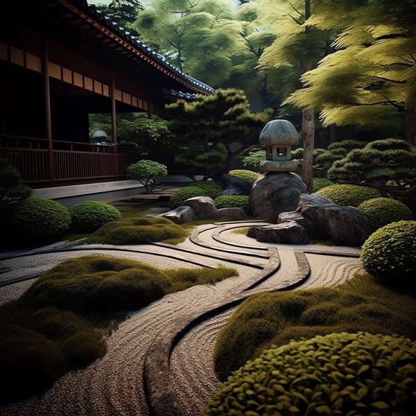 图片[34]-全球设计案例智能库_OJBKAI.COM别墅庭院日式枯山水Midjourney灵感图库-_设计智库－全球设计案例智能库_OJBKAI.COM-全球设计案例智能库_OJBKAI.COM设计智库