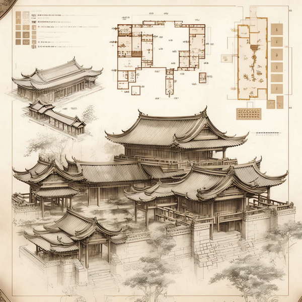 图片[25]-全球设计案例智能库_OJBKAI.COM古建筑透视图Midjourney灵感图库-_设计智库－全球设计案例智能库_OJBKAI.COM-全球设计案例智能库_OJBKAI.COM设计智库