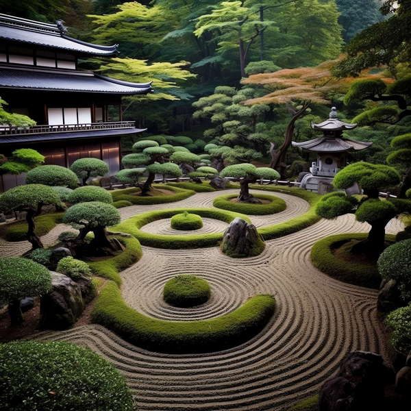 图片[32]-全球设计案例智能库_OJBKAI.COM别墅庭院日式枯山水Midjourney灵感图库-_设计智库－全球设计案例智能库_OJBKAI.COM-全球设计案例智能库_OJBKAI.COM设计智库