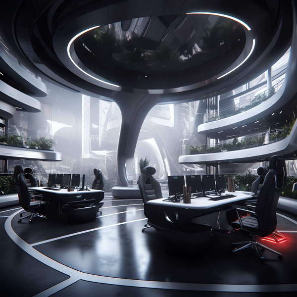 图片[27]-全球设计案例智能库_OJBKAI.COM科幻，未来，办公空间Midjourney灵感图库-_设计智库－全球设计案例智能库_OJBKAI.COM-全球设计案例智能库_OJBKAI.COM设计智库