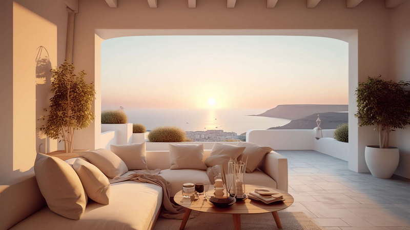 酒店民宿公区Midjourney灵感图库-_设计智库－全球设计案例智能库_OJBKAI.COM-全球设计案例智能库_OJBKAI.COM设计智库