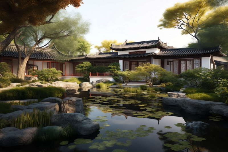 图片[41]-全球设计案例智能库_OJBKAI.COM中式园林Midjourney灵感图库-_设计智库－全球设计案例智能库_OJBKAI.COM-全球设计案例智能库_OJBKAI.COM设计智库