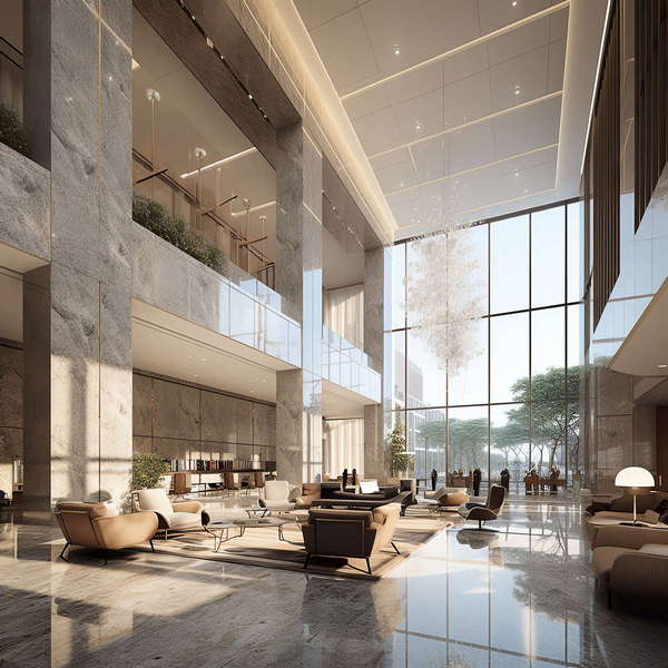 图片[23]-全球设计案例智能库_OJBKAI.COM现代办公楼大堂Midjourney灵感图库-_设计智库－全球设计案例智能库_OJBKAI.COM-全球设计案例智能库_OJBKAI.COM设计智库