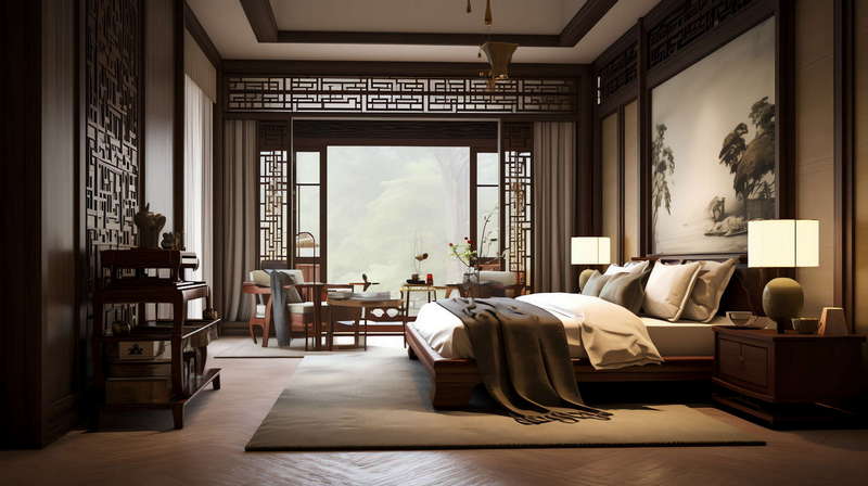 图片[35]-全球设计案例智能库_OJBKAI.COM古典中式酒店客房Midjourney灵感图库-_设计智库－全球设计案例智能库_OJBKAI.COM-全球设计案例智能库_OJBKAI.COM设计智库
