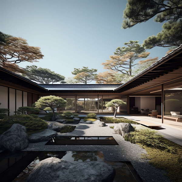 图片[25]-全球设计案例智能库_OJBKAI.COM中式别墅庭院Midjourney灵感图库-_设计智库－全球设计案例智能库_OJBKAI.COM-全球设计案例智能库_OJBKAI.COM设计智库