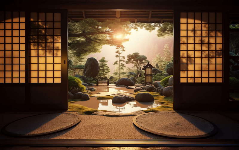 图片[30]-全球设计案例智能库_OJBKAI.COM别墅庭院日式枯山水Midjourney灵感图库-_设计智库－全球设计案例智能库_OJBKAI.COM-全球设计案例智能库_OJBKAI.COM设计智库