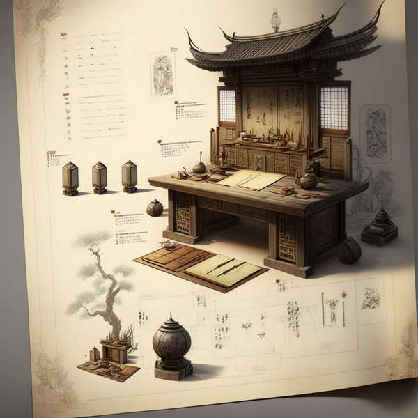 图片[39]-全球设计案例智能库_OJBKAI.COM中式古建筑效果图Midjourney灵感图库-_设计智库－全球设计案例智能库_OJBKAI.COM-全球设计案例智能库_OJBKAI.COM设计智库