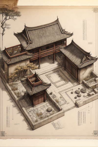 图片[35]-全球设计案例智能库_OJBKAI.COM古建筑透视图Midjourney灵感图库-_设计智库－全球设计案例智能库_OJBKAI.COM-全球设计案例智能库_OJBKAI.COM设计智库