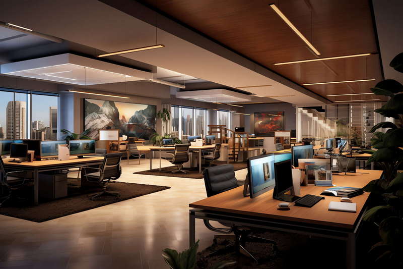 图片[17]-全球设计案例智能库_OJBKAI.COM开放式员工公共办公区Midjourney灵感图库-_设计智库－全球设计案例智能库_OJBKAI.COM-全球设计案例智能库_OJBKAI.COM设计智库