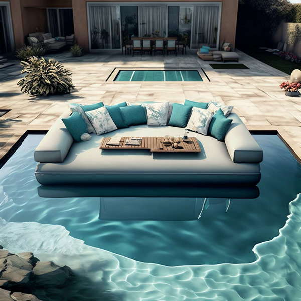 彩虹色彩的泳池Midjourney灵感图库-_设计智库－全球设计案例智能库_OJBKAI.COM-全球设计案例智能库_OJBKAI.COM设计智库