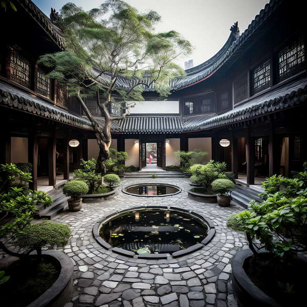 图片[23]-全球设计案例智能库_OJBKAI.COM中式别墅庭院Midjourney灵感图库-_设计智库－全球设计案例智能库_OJBKAI.COM-全球设计案例智能库_OJBKAI.COM设计智库