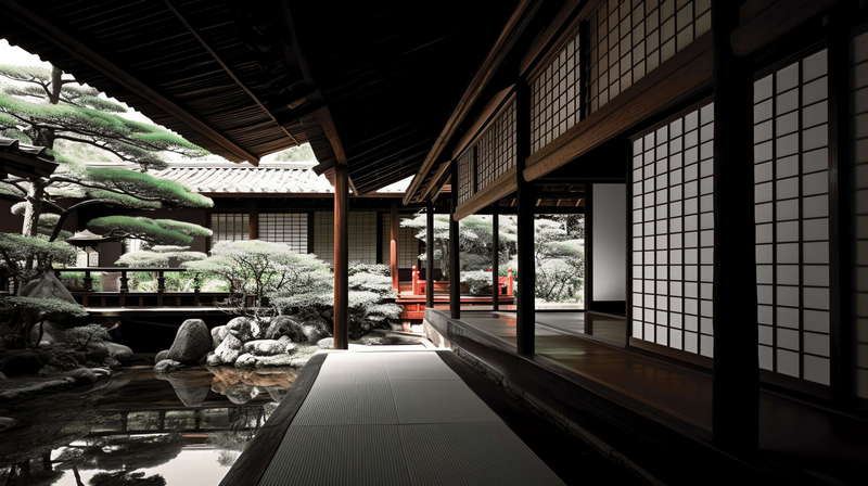 图片[28]-全球设计案例智能库_OJBKAI.COM别墅庭院日式枯山水Midjourney灵感图库-_设计智库－全球设计案例智能库_OJBKAI.COM-全球设计案例智能库_OJBKAI.COM设计智库