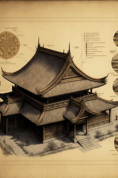 图片[37]-全球设计案例智能库_OJBKAI.COM中式古建筑效果图Midjourney灵感图库-_设计智库－全球设计案例智能库_OJBKAI.COM-全球设计案例智能库_OJBKAI.COM设计智库