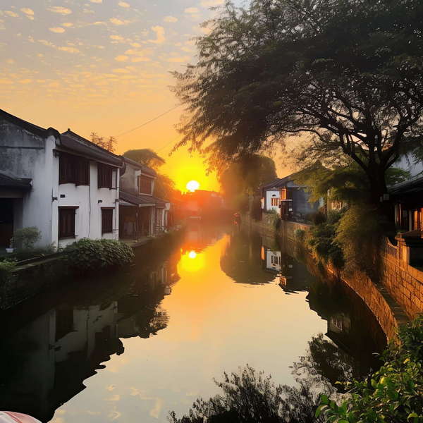 图片[12]-全球设计案例智能库_OJBKAI.COM意境江南小镇Midjourney灵感图库-_设计智库－全球设计案例智能库_OJBKAI.COM-全球设计案例智能库_OJBKAI.COM设计智库