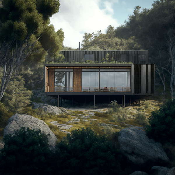 图片[35]-全球设计案例智能库_OJBKAI.COM现代简约森林别墅Midjourney灵感图库-_设计智库－全球设计案例智能库_OJBKAI.COM-全球设计案例智能库_OJBKAI.COM设计智库