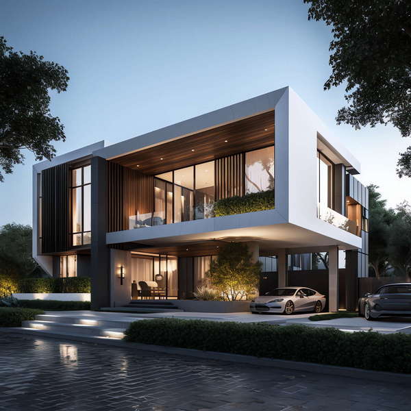 图片[28]-全球设计案例智能库_OJBKAI.COM现代极简别墅外观Midjourney灵感图库-_设计智库－全球设计案例智能库_OJBKAI.COM-全球设计案例智能库_OJBKAI.COM设计智库