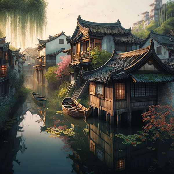 图片[6]-全球设计案例智能库_OJBKAI.COM徽派建筑Midjourney灵感图库-_设计智库－全球设计案例智能库_OJBKAI.COM-全球设计案例智能库_OJBKAI.COM设计智库