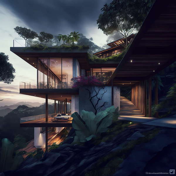 图片[7]-全球设计案例智能库_OJBKAI.COM山水森林别墅Midjourney灵感图库-_设计智库－全球设计案例智能库_OJBKAI.COM-全球设计案例智能库_OJBKAI.COM设计智库