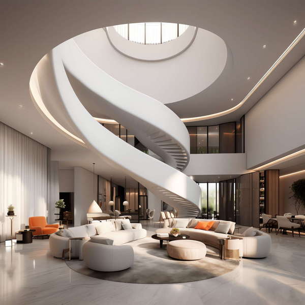 图片[6]-全球设计案例智能库_OJBKAI.COM酒店前卫时尚现代楼梯Midjourney灵感图库-_设计智库－全球设计案例智能库_OJBKAI.COM-全球设计案例智能库_OJBKAI.COM设计智库