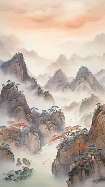 图片[16]-全球设计案例智能库_OJBKAI.COM山水画Midjourney灵感图库-_设计智库－全球设计案例智能库_OJBKAI.COM-全球设计案例智能库_OJBKAI.COM设计智库