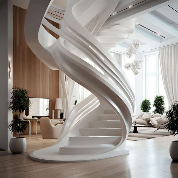 图片[34]-全球设计案例智能库_OJBKAI.COM现代风格白色楼梯Midjourney灵感图库-_设计智库－全球设计案例智能库_OJBKAI.COM-全球设计案例智能库_OJBKAI.COM设计智库