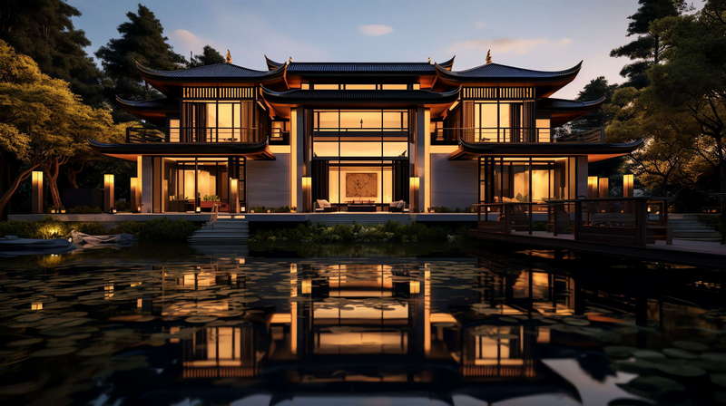 图片[28]-全球设计案例智能库_OJBKAI.COM中式别墅外观Midjourney灵感图库-_设计智库－全球设计案例智能库_OJBKAI.COM-全球设计案例智能库_OJBKAI.COM设计智库